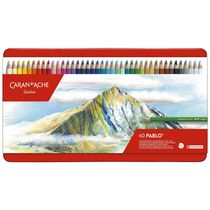 Kit Lápis de Cor Profissional com Estojo 40 peças, Creative Art Materials 666340