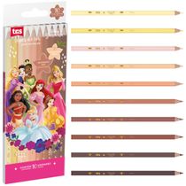 Lápis de Cor - Princesas Disney Tons da Pele 10 Cores - Tris