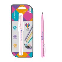 LAPIS GRAFITE REVOLUTION RETRATIL METALLIC ROSE HB NEWPEN