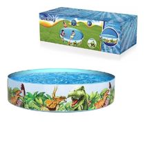 Piscina Semirrígida Dino 946 Litros Etitoys Bst-088