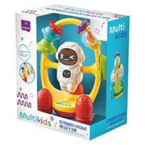 Astronauta Chocalho com Luz e Som Primeira Infância Multikids  - BR2169 BR2169