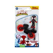 Figura Marvel Miles Morales Moto - F3714 - Hasbro