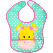 Babador com Bolso Animal Fun - Buba Girafa