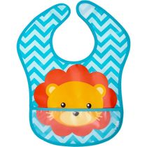 Babador com Bolso Animal Fun - Buba Leão