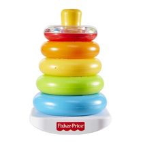 Brinquedo Educativo Fisher-Price Pirâmide De Argola Colorida