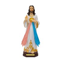 Jesus Misericordioso 30.5cm - Enfeite Resina - Tudo em Caixa