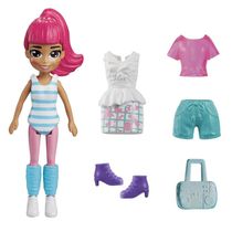 Boneca Polly Pocket - Pacote de Modas Margot Shimmer & Shine - Mattel HNF50/HKV87