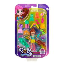 Boneca Polly Pocket - Conjunto de Moda Lila 19pcs - Mattel HKV88/HKV90