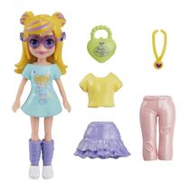 Boneca Polly Pocket - Pacote de Modas Polly Shimmer - Mattel HNF50/HKV83