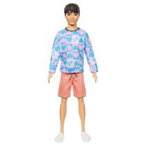 Barbie Fashionistas Boneco Ken Oriental 219 - Mattel DWK44/HRH24