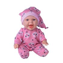 Boneca Baby Fofura Com Pijama e Touca - Cotiplás