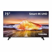 Smart TV DLED 75" 4K UHD Toshiba 75C350MS VIDAA 3 HDMI 2 USB Wi-Fi - TB025MOUT [Remanufaturado] TB025MOUT