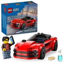 LEGO - City Great Vehicles - Carro Esportivo Vermelho - 60448