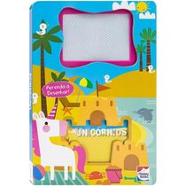 Livro-Lousa Mágica! Unicórnios - Happy Books