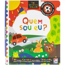 Livro Tire, Combine e Descubra! Quem sou eu? - Happy Books