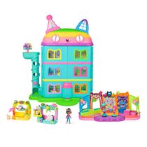 Playset - A Casa Mágica Da Gabby - Celebração - Com Rooftop E 2 Varanda- Sunny