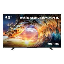 Smart TV QLED 50" 4K Toshiba 50M550L VIDAA 3 HDMI 2 USB Wi-Fi - TB013MOUT [Reembalado] TB013MOUT