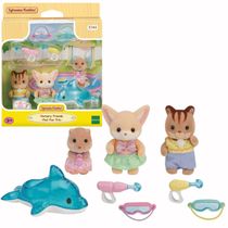 Sylvanian Families Amigos do Jardim da Infância na Piscina3+