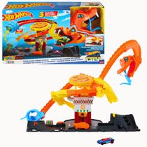 Hot Wheels Pista Ataque de Cobra Vs. Pizzaria 3+ Mattel