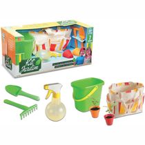 Kit Jardinagem Infantil - 7 peças - Colorido - 0613 - Nig Brinquedos