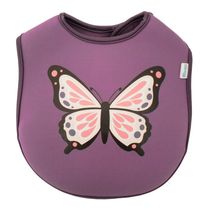 Babador de Neoprene - Borboleta - Colorido - C0113 - Clingo