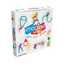 Jogo de Cartas - Imagine Family - 3 a 8 Jogadores - Galápagos