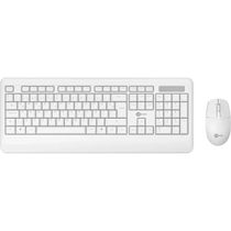 Kit Teclado e Mouse sem Fio Lecoo KW202 Branco