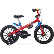 Bicicleta ARO 16 Spider MAN Nathor - 101250160003 VERMELHO/AZUL