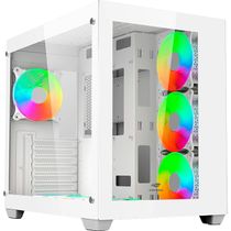 Gabinete Gamer C3TECH Aquarius MT-G910 sem FANS Branco