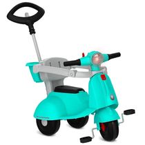 Triciclo Banderetta Bandeirante Passeio  Pedal - 1247  Turquesa