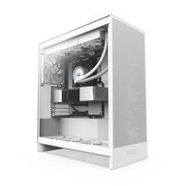 Gabinete Gamer NZXT H7 FLOW Lateral Vidro Temperado E-ATX/ATX/MICRO-ATX/MINI ITX Branco - CM-H72F