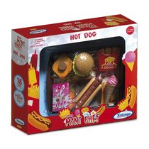 Conjunto Cozinha e Comidinha - Mini Chef - Hot Dog - Xalingo