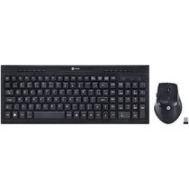 Teclado & Mouse sem Fio Dynamic ABNT2/1200DPI Preto USB - DC100