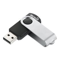 Pen Drive Multilaser PD586 TWIST 2 04 GB USB 2.0 Preto