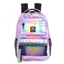 Mochila Laptop Holográfica Up4you Lilás Luxcel