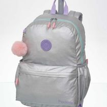 Mochila Carrinho Tubo Com Alças Prata