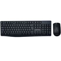 Kit Teclado e Mouse sem Fio 2.4GHZ Multimidia USB com Pilhas TC270