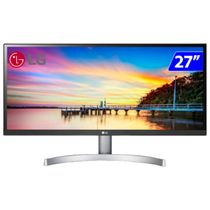 Monitor LG LED 29P 29WK600 FHD Ultrawide IPS HDMI - 29WK600-W.AWZM Branco Bivolt