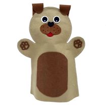 Fantoche - Feltro - Cachorro - Kits e Gifts