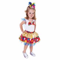 Fantasia Palhacinha Bebela - Tam. G (7 a 9 anos) - Anjo Fantasias