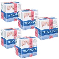 Kit Trocador Descartável Absorvente 5 Pacotes 50 Unidades