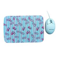 Combo Mouse Multilaser Preto Mo302 + Mouse Pad Marshmallow