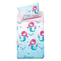 Jogo de Cama Solteiro Kids Priori Sereia 130 Fios Dohler