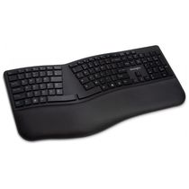 Kensington K75401US Teclado Ergonomico Dividido Sem Fio Recarregavel Reduz a Tensao das Maos Preto