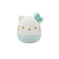 Pélucia Hello Kitty Verde De 20Cm (50 Anos) - Squishmallows