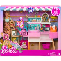 Boneca Barbie Estate Conjunto Pet Shop GRG90 Mattel