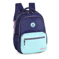 Mochila Do Stitch De Costas Roxo + Divisão LapTop Luxcel