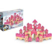 Brincando De Engenheiro 80 pçs Castelo Das Princesas Xalingo