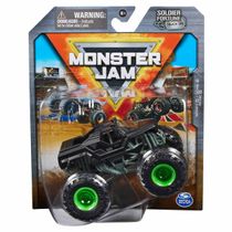 Carrinho Monster Jam 1:64 - Soldier Fortune Black Ops