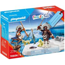 Playmobil - Pescador No Gelo - Family Fun - 70606